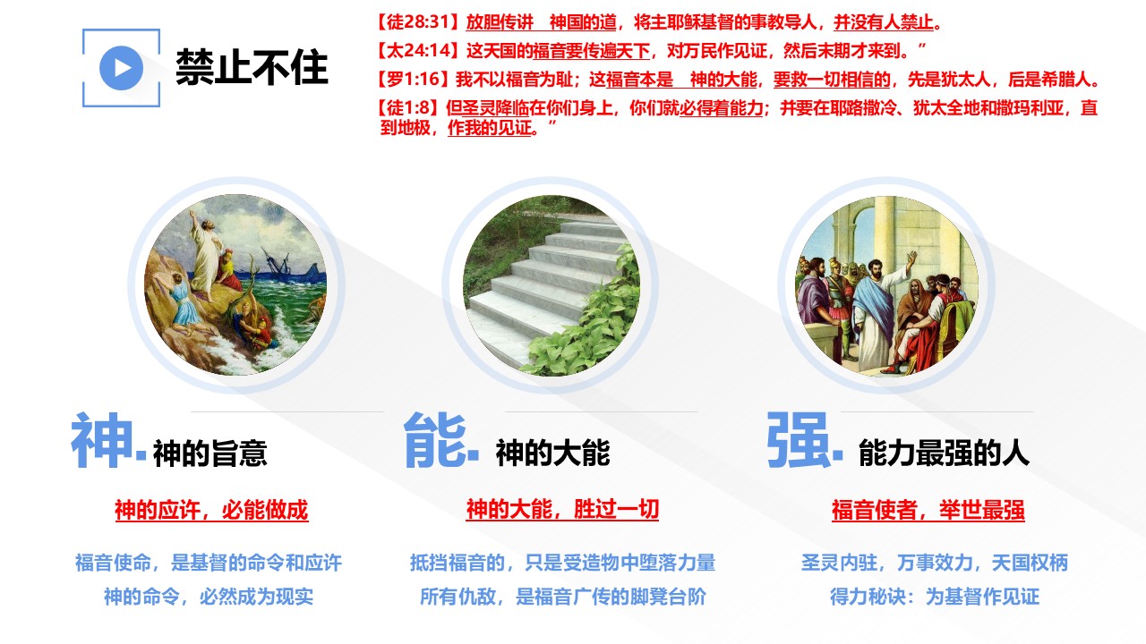 使徒行传（70）放胆传扬 - 大能的福音